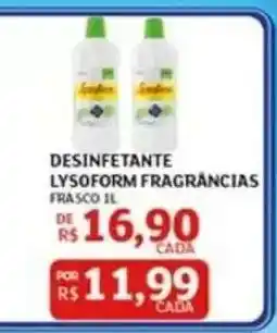 Assaí Atacadista Desinfetante Lysoform Fragrâncias oferta