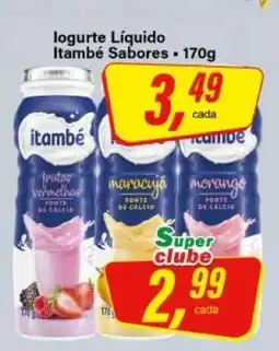 Rede Supermarket Iogurte Líquido Itambé Sabores oferta