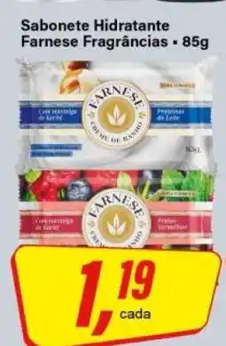 Rede Supermarket Sabonete Hidratante Farnese Fragrâncias oferta