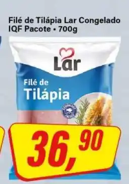 Rede Supermarket Filé de Tilápia Lar Congelado oferta