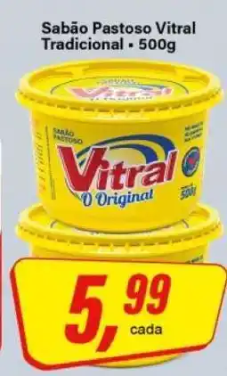 Rede Supermarket Sabão Pastoso Vitral Tradicional oferta