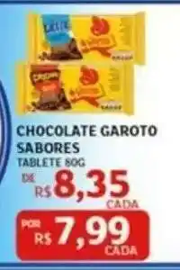 Assaí Atacadista Chocolate Garoto Sabores oferta
