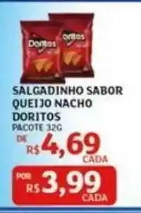 Assaí Atacadista Salgadinho Sabor Queijo Nacho Doritos oferta
