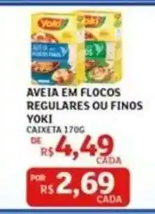 Assaí Atacadista AVEIA EM FLOCOS REGULARES OU FINOS YOKI oferta