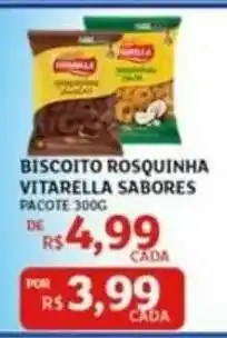 Assaí Atacadista Biscoito Rosquinha Vitarella Sabores oferta