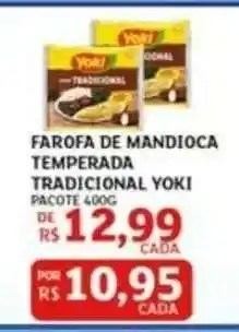 Assaí Atacadista Farofa de Mandioca Temperada Tradicional Yoki oferta