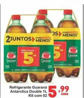 Rede Super Compras Refrigerante Guaraná Antarctica Double oferta