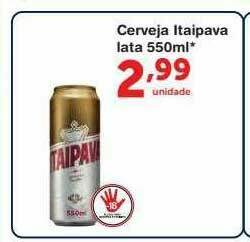 Roldão Cerveja Itaipava Lata oferta