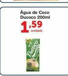 Roldão Agua De Coco Ducoco oferta