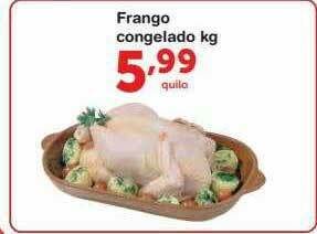 Roldão Frango Congelado Kg oferta