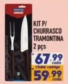 Supermercados Avenida Kit p/ churrasco tramontina oferta