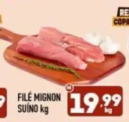 Supermercados Avenida Filé mignon suíno oferta