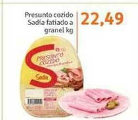 Sonda Presunto Cozido Sadia Fatiado A Granel Kg oferta