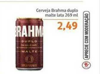 Sonda Cerveja Brahma Duplo Malte Lata oferta