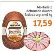 Sonda Mortadela Defumada Aurora Fatiada A Granel Kg oferta