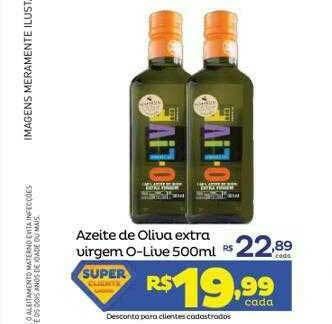 Super Lagoa Azeite De Oliva Extra Virgem O-live oferta