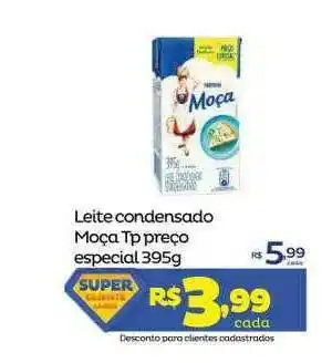 Super Lagoa Leite Condensado Moça Tp Preço Especial oferta
