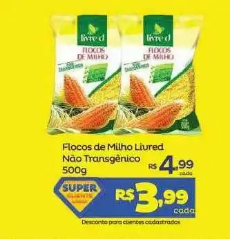 Super Lagoa Flocos De Milho Livred Não Transgênico oferta