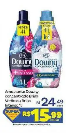 Amaciante Downy Concentrado Brisa Verão Ou Brisa Intenso