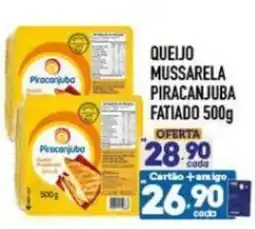 Supermercados Avenida Queijo mussarela piracanjuba fatiado oferta