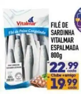 Filé de peixe congelado