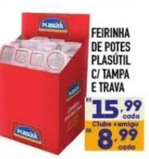 Feirinha de potes plasútil
