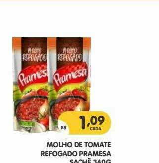 Supermercados Real Molho De Tomate Refogado Pramesa oferta
