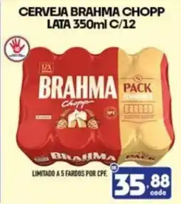 Supermercados Avenida Cerveja brahma chopp oferta