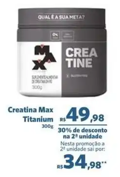 Creatina max titanium
