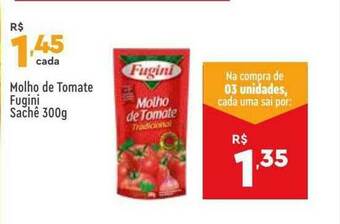 Supper Rissul Molho De Tomate Fugini oferta