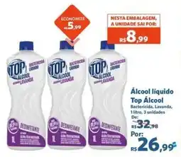 Sam's Club álcool líquido top álcool bactericida lavanda oferta