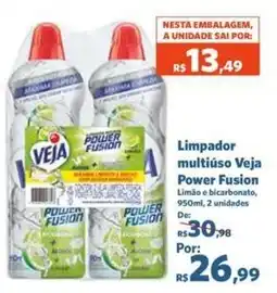 Sam's Club Limpador multiuso veja power fusion oferta