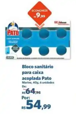 Sam's Club Bloco sanitário para caixa acoplada Pato oferta