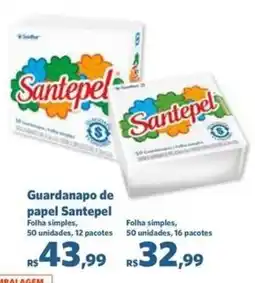Sam's Club Guardanapo de papel Santepel oferta