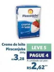 Sam's Club Creme de leite Piracanjuba oferta