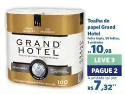 Sam's Club Toalha de papel grand hotel oferta