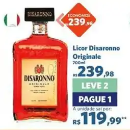 Sam's Club Licor disaronno originale oferta