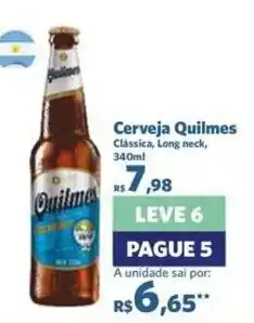 Sam's Club Cerveja Quilmes clássica, long neck oferta