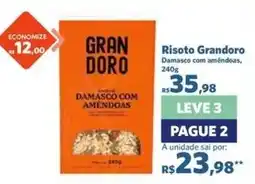 Sam's Club Risoto grandoro damasco com amêndoas oferta