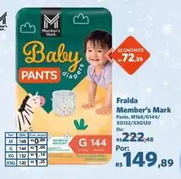 Sam's Club Baby pants oferta