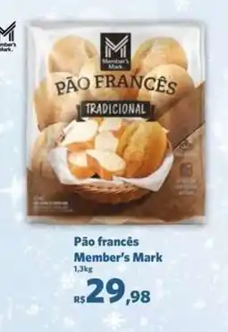 Sam's Club Pão francês oferta