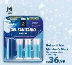 Sam's Club Gel sanitário marine oferta