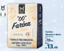 Sam's Club Farinha member's mark oferta