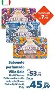 Sam's Club Sabonete perfumado villa sole oferta