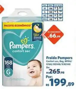 Sam's Club Frada Pampers Confort sec oferta