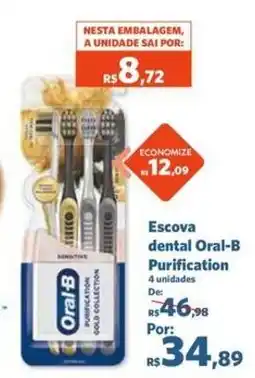 Sam's Club Escova dental Oral-B Purification oferta