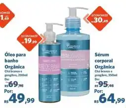 Sam's Club Óleo para banho Orgânica oferta