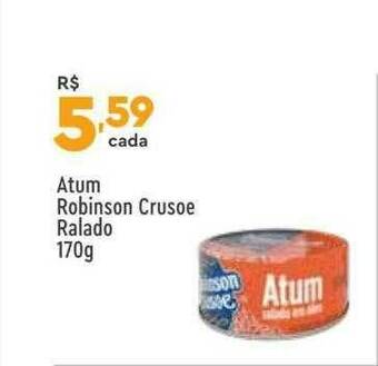 Supper Rissul Atum Robinson Crusoe Ralado oferta