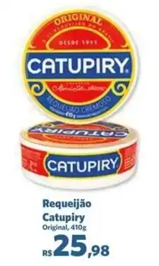 Sam's Club Requeijão Catupiry Original oferta