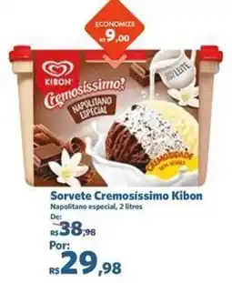 Sam's Club Sorvete cremosissimo kibon napolitano especial oferta